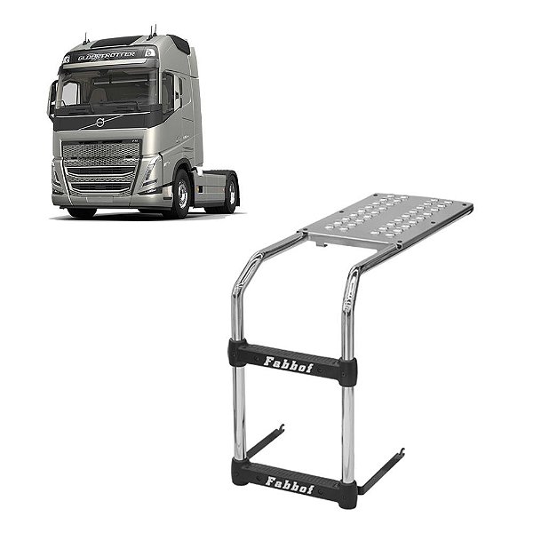 Estribo Plataforma para Tanque Arla Volvo FH 2015 até 2021