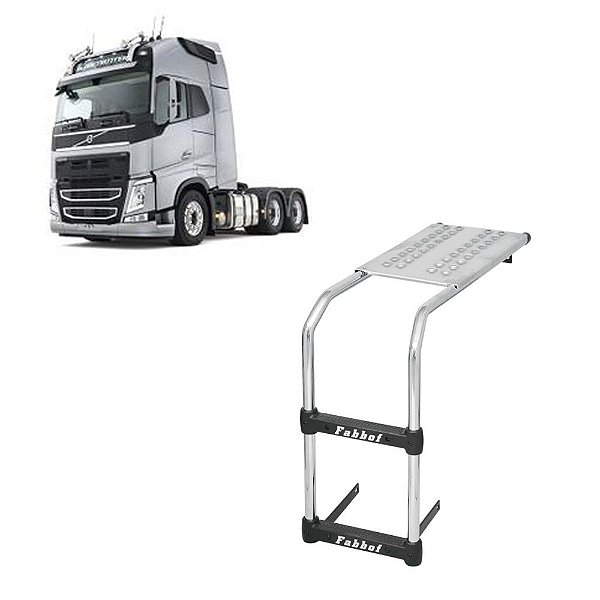 Estribo Plataforma Tanque Arla p Volvo FH 2012 a 2014 60 Lt