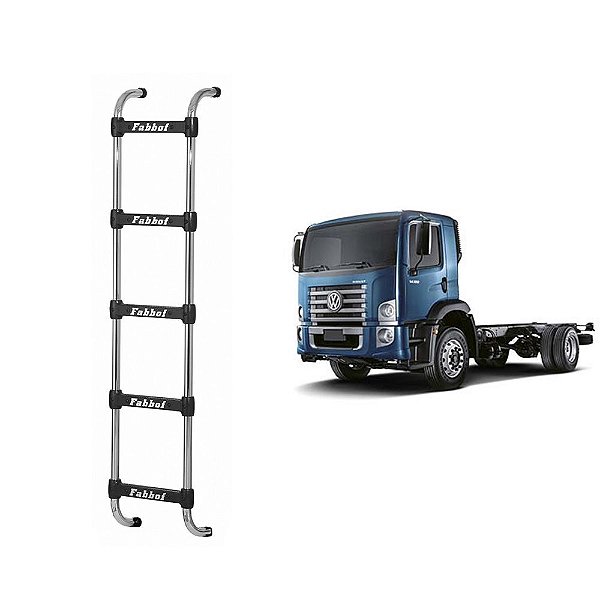 Estribo Traseiro Cabine p VW Constellation Teto Alto 1660mm