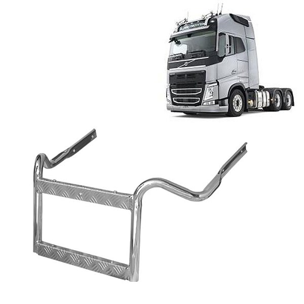 Estribo Plataforma Caixa de Bateria Volvo FH/FM/NH até 2014