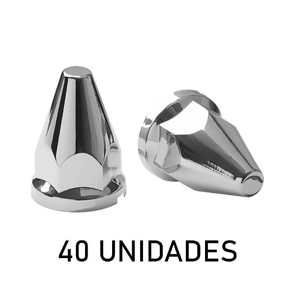 40 Capa de Porca de Roda Argentina 33mm
