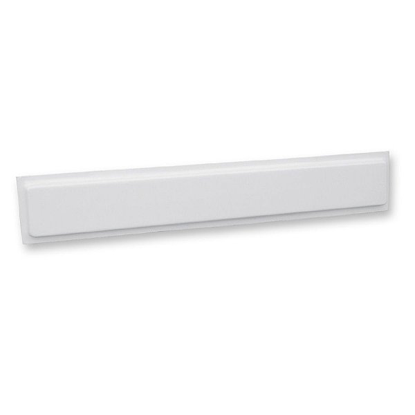 Lente Acrílica Luminoso Plástico 600 X 100mm Branco