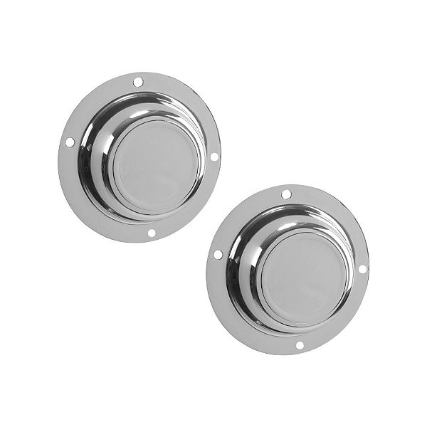 2 Tampa do Cubo de Roda Metal Noma Librelato 4 Furos Pintada