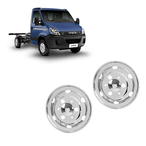 Calota Americana Aro 16 Dianteira p Iveco Daily com Rodoar