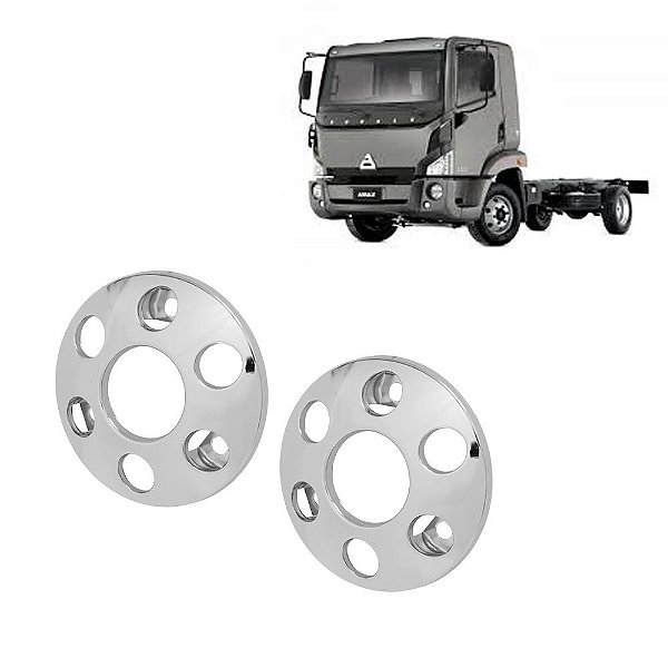 Calota Protetor de Roda pAgrale Dianteira 6 Furos Aro 17,5