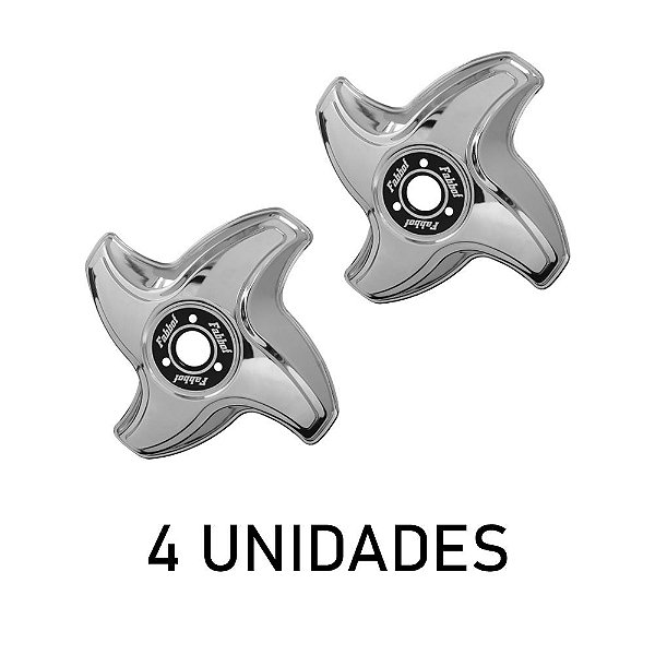 Calota Aro 20/22 4 Pontas Helicoidal LE para Rodoar - 4 Un