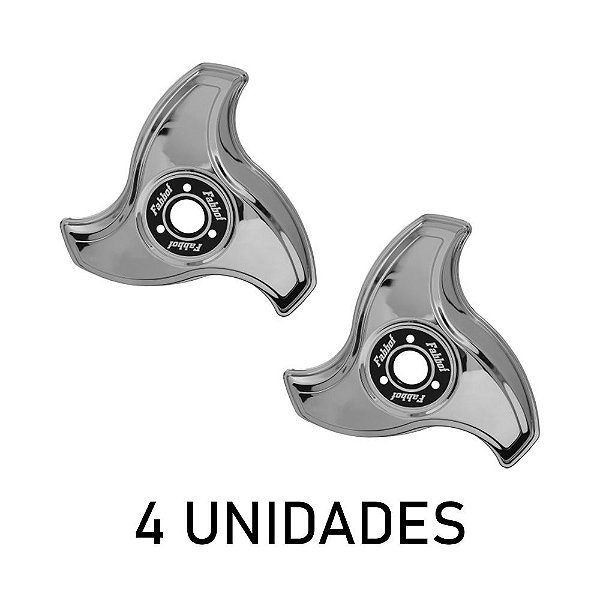 Calota Aro 16/17,5 Hélice 3 Pontas Lado Esquerdo 4 Unidades
