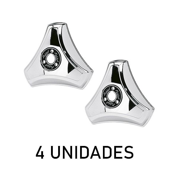 Kit Calota Hélice 3 Pontas Aro 20/22 Para Rodoar - 4 Un
