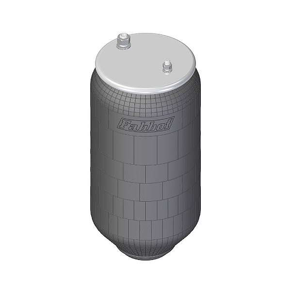 Bolsa Pneumática Suspensão Eixo Carreta Randon HBZ s Base