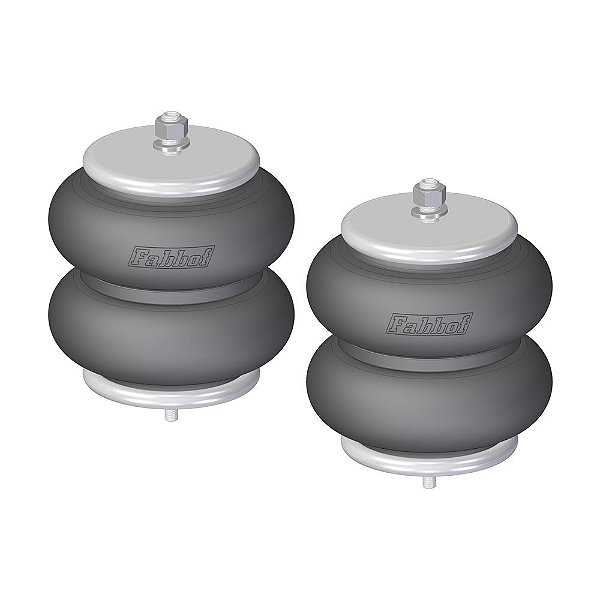 Kit Mola Pneumática Suspensor Industrial/Eixo - 2 Unidades