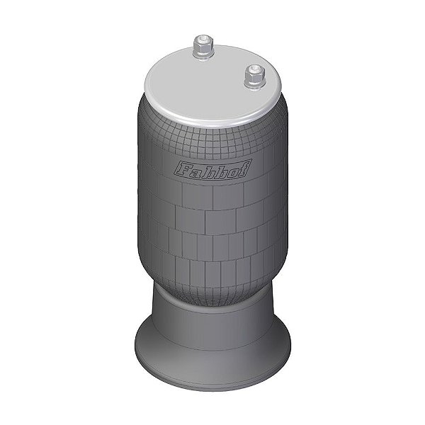 Fole Pneumático Suspensão Eixo Carreta Facchini c/ Base
