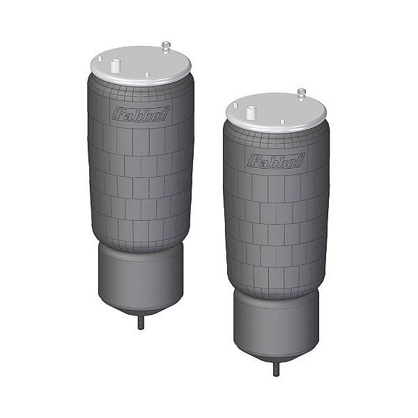 Kit Mola Pneumática Suspensão Eixo c Base Volvo FH 2015 2 Un