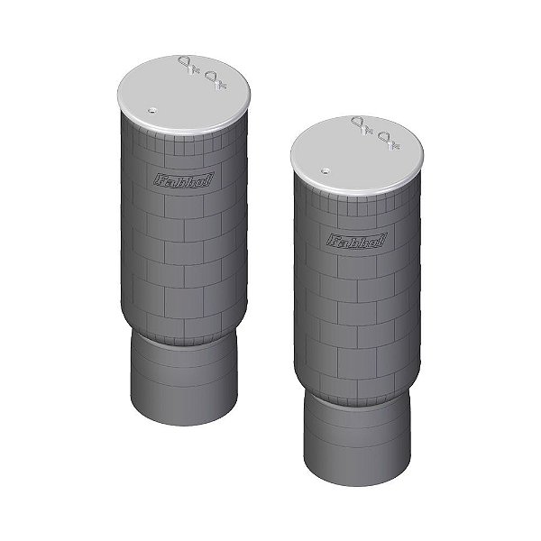Kit Bolsa Pneumática Suspensão Eixo c Base Profunda G/R 2 Un