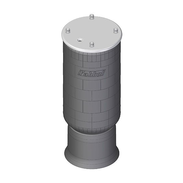 Fole Pneumático Suspensão Eixo Carreta Noma e Random c Base