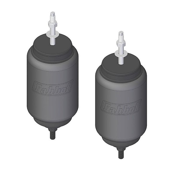 Kit Fole Pneumático Scania S4/S5 R Dianteira Até 2011 - 2 Un