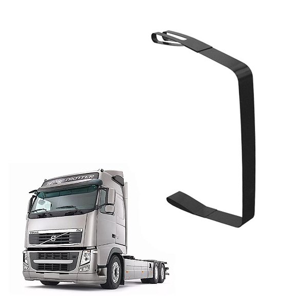 Cinta Tanque Combustível Tanque D-Shape Volvo Fh Inox
