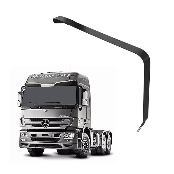 Cinta Tanque Combustível Retangular Actros 280 Ltrs Le Inox