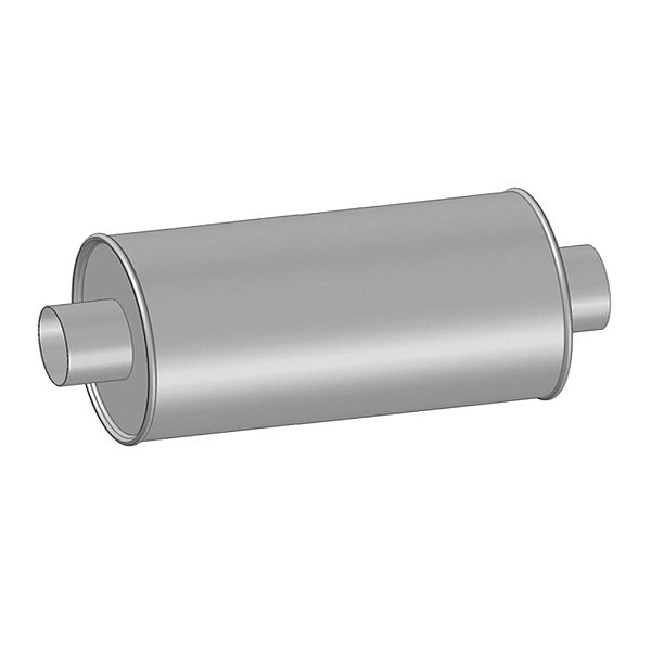Silencioso Adaptação Kits Cromado 4.1/2 (590mm)