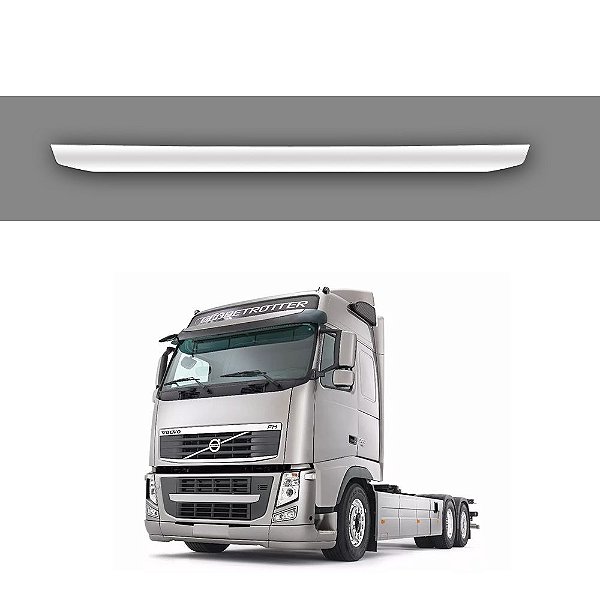 Acabamento Inox Grade Frontal Inferior Volvo Fh 2010 A 2014
