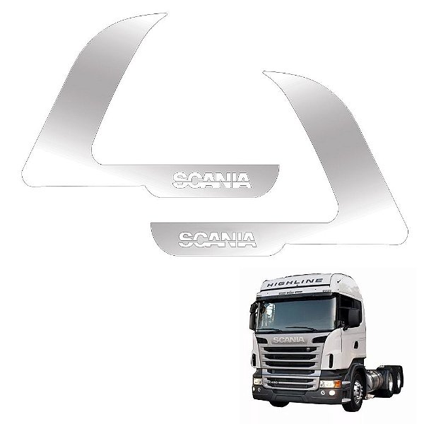 Acabamento Inox Maçaneta Scania S4/G/R Highline/Streamline