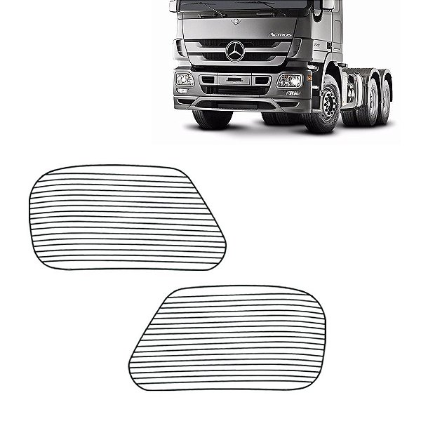 Protetor Farol Mb Actros Pintado