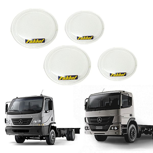 Protetor Farol Accelo/Atego 2012/2017 Mb Acrílico Cristal