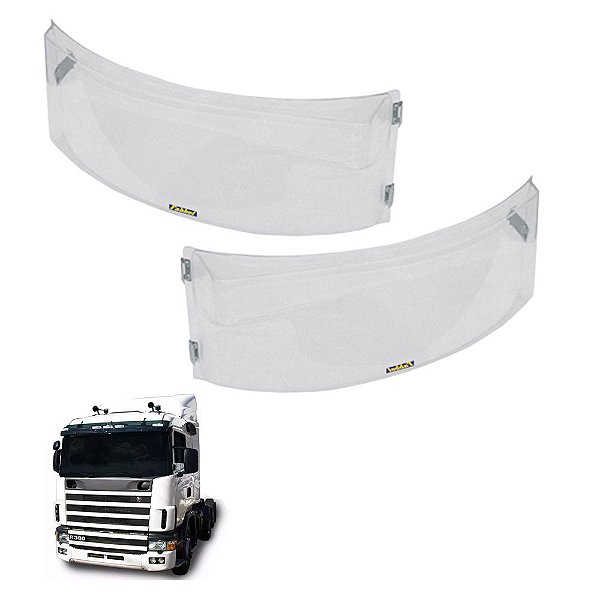 Protetor Farol Scania Série 4 Com Dob