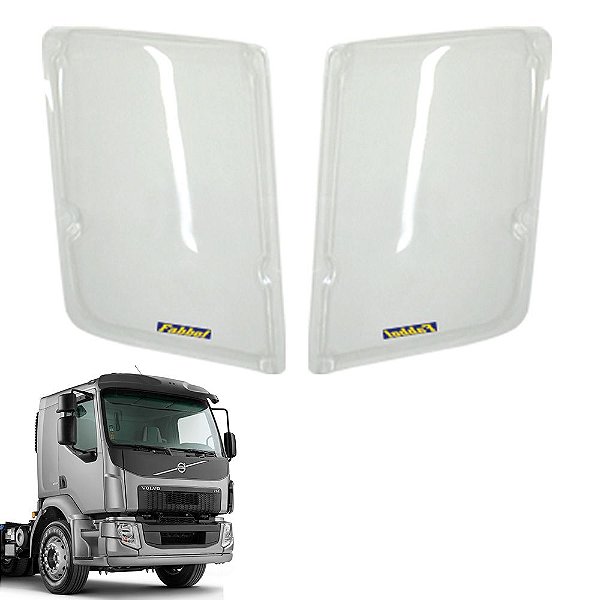 Protetor Farol Volvo Vm 2006 Em Diante Acrílico