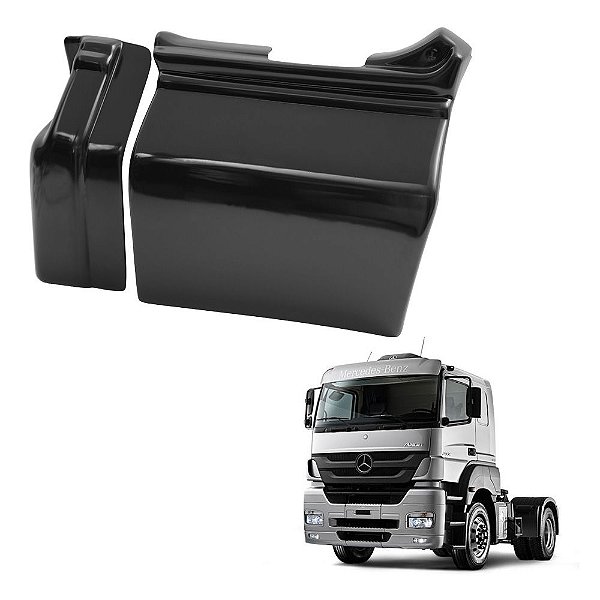 Tapa Estribo Mb Axor Lado Esquerdo Plástico