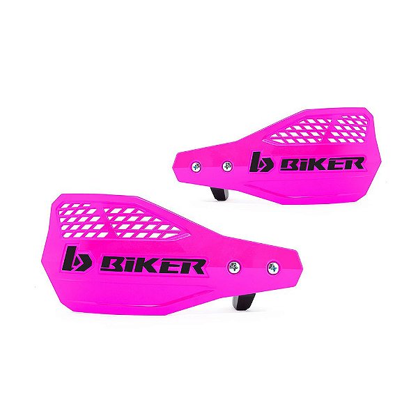 Protetor De Mão Aberto A1r - Rosa Neon