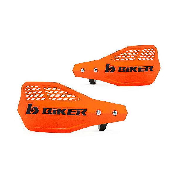 Protetor De Mão Aberto A1r - Laranja Neon