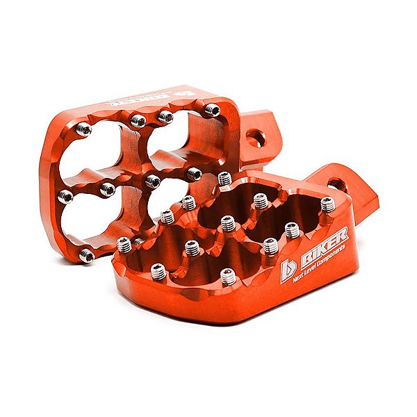 Pedaleira KTM 4T 2017 2018 2019 2020 2021 2022 - Laranja