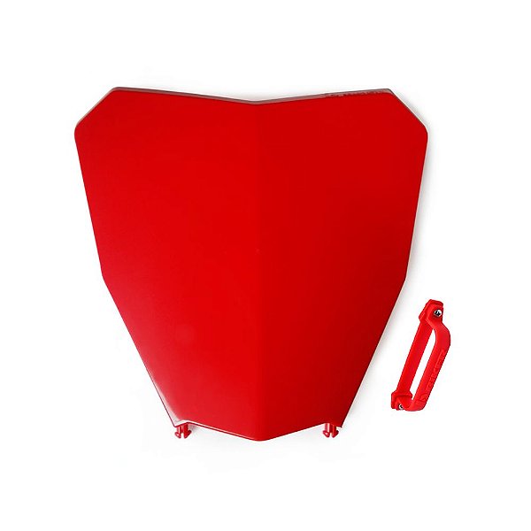 Number Plate NEXT CRF 250F C/ Passa Cabo - Vermelho