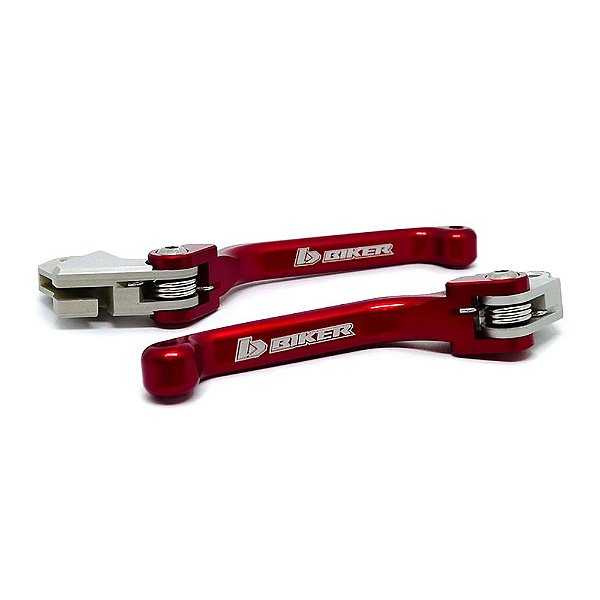 Kit Manete Retrátil (Freio+EMB) CRF 450R 2015 2016 -Vermelho