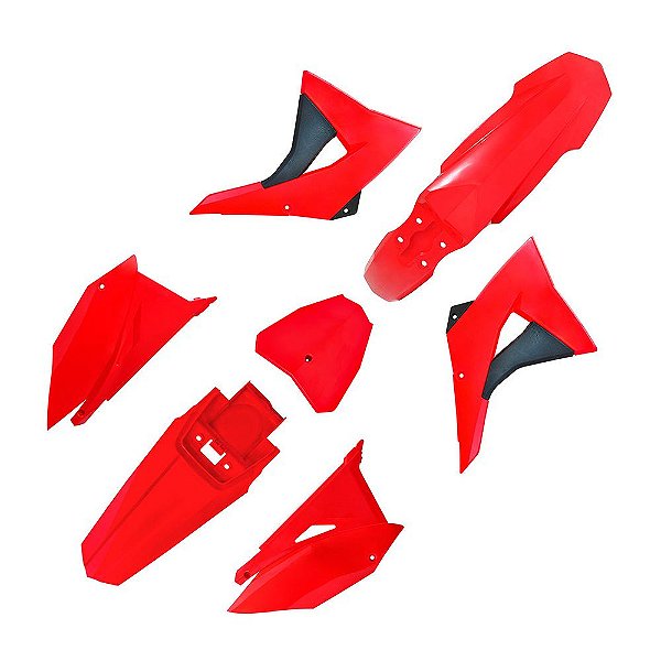 Kit Plástico NEXT CRF 230 2013 2014 2015 2016 2017--Vermelho