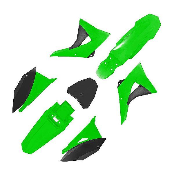 Kit Plástico NEXT CRF 230 2020 2021 2022 Verde OEM