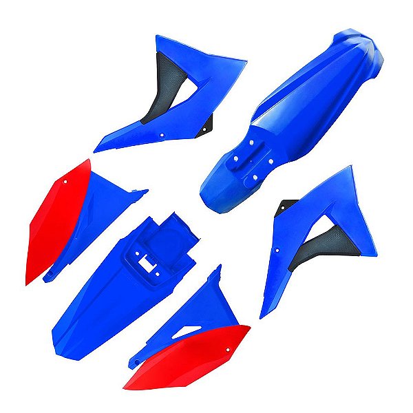 Kit Plástico EL1TE CRF 230 2013 2014 2015 2016 2017--Azul
