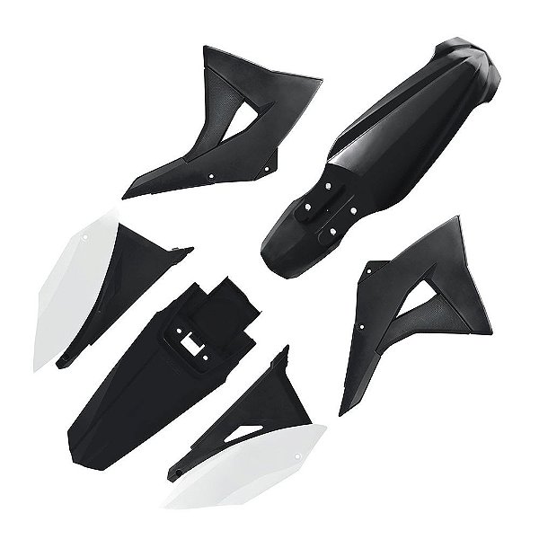 Kit Plástico EL1TE CRF 230 2013 2014 2015 2016 2017 - Preto