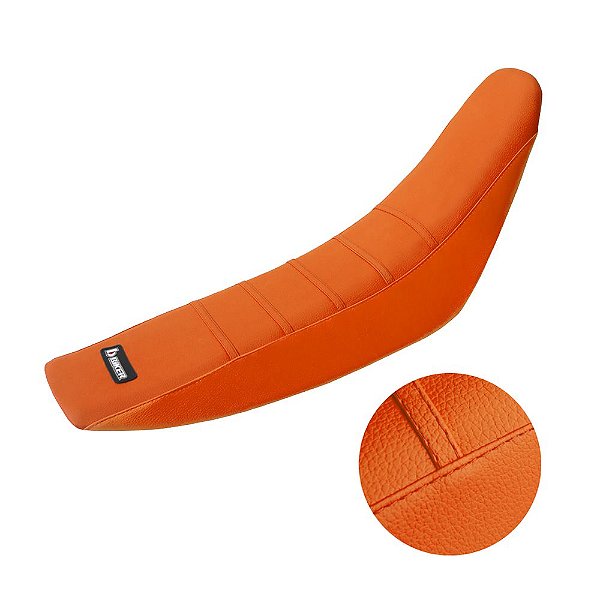Capa Banco Gripper KTM 250 MX 2012 2013 2014 Laranja/Laranja