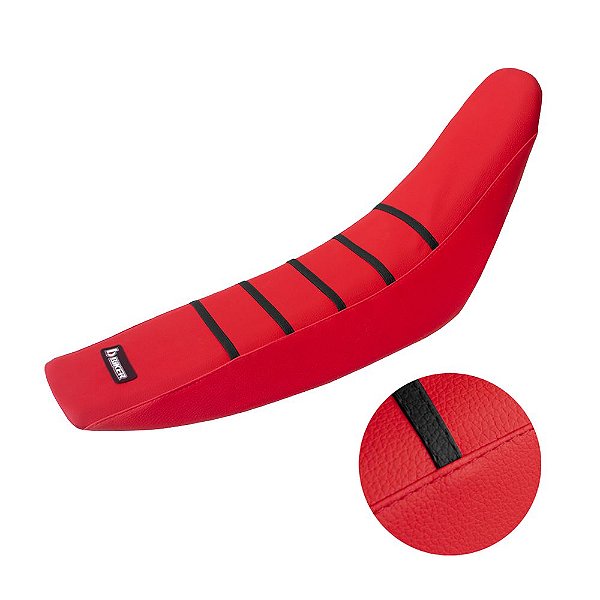 Capa Banco Gripper CRFX-R 450 Vermelho/Preto