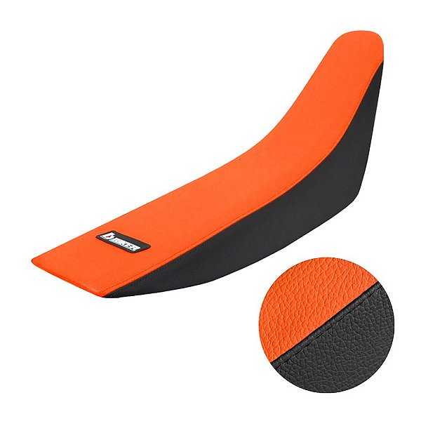 Capa Banco S3 KTM 250 MX 2021 2022 - Lat.Preto/Topo Laranja