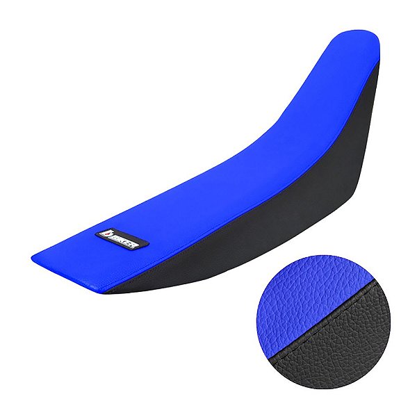 Capa Banco Dual YAMAHA YZF 2010 2011 - Lat.Preto/Topo Azul