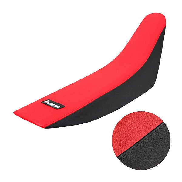 Capa Banco Dual CRFR 450 2014 2015 - Lat.Preto/Topo Vermelho