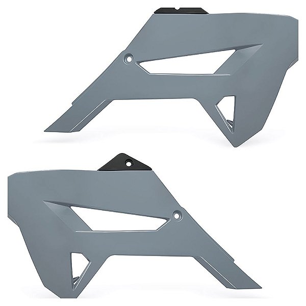 Par Aleta Crf 230 Cinza C/ Number Passa-Cabo Branco