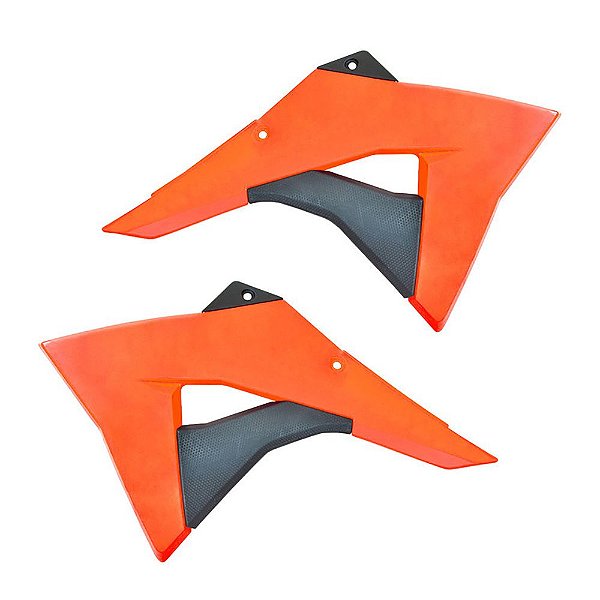 Par Aletas Tanque Crf 230 2008 até 2022 Laranja OEM
