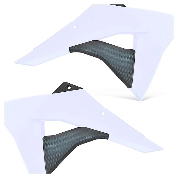 Par Aletas Tanque Crf 230 2008 2009 2010 2011 2012 Branco