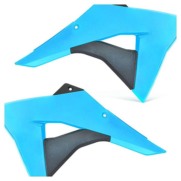 Par Aletas Tanque Crf 230 2018 2019 2020 2021 2022 Azul Neon