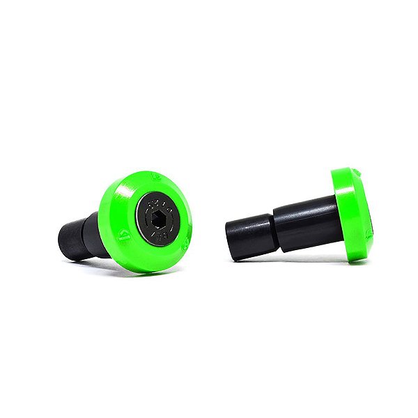 Acabamento Guidão Plástico Universal Verde