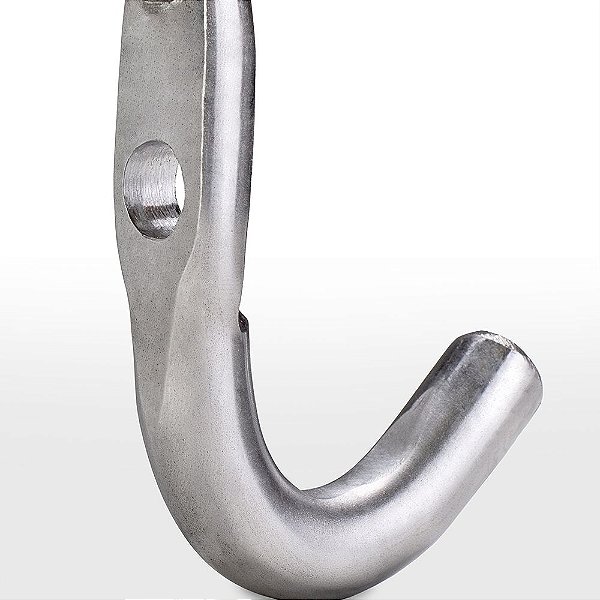 Gancho De Corda 12,7mm Galvanizado Branco