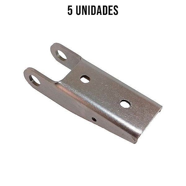 Dobradiça Tombador Inferior 150mm Carreta Guerra Bruta - 5un